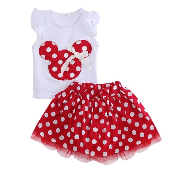 Other - Red polka dot lace tutu